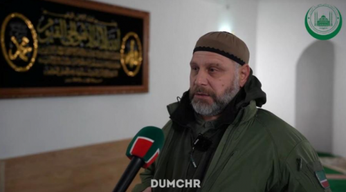 Делегация ДУМ ЧР доставила очередной гуманитарный груз в Курскую область