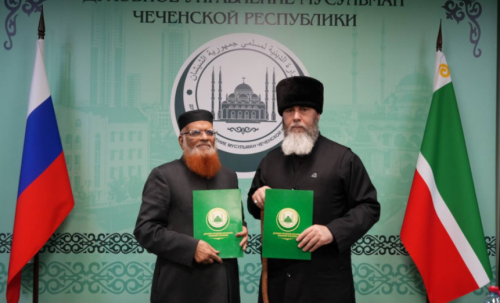 ДУМ ЧР подписал договор о сотрудничестве с пакистанским университетом "Джамия Даруль Улюм"