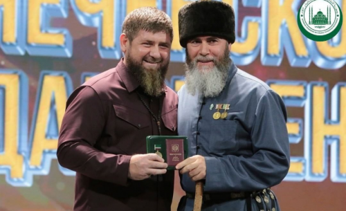 Муфтий ЧР награжден юбилейной медалью "100 лет образования ЧР"