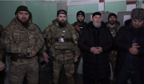 Богословы ЧР встретились с бойцами ОМОН "Ахмат-1" в Запорожской области
