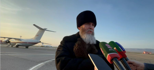 Делегация ДУМ ЧР передала сирийцам 10 тонн гумпомощи